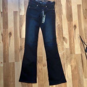 Express brand Barely Boot Stella Regular fit jeans, size 0R